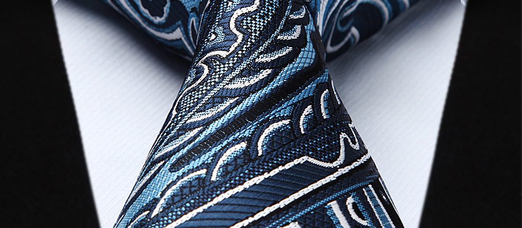 Elegantná pánska sada - kravata + vreckovka - č.2