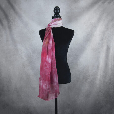 Handmade hodvábny šál LIMITED_059, Vyrobený na Slovensku, 180 x 110cm