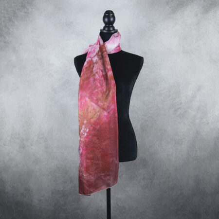 Handmade hodvábny šál LIMITED_01, Vyrobený na Slovensku, 140 x 80cm