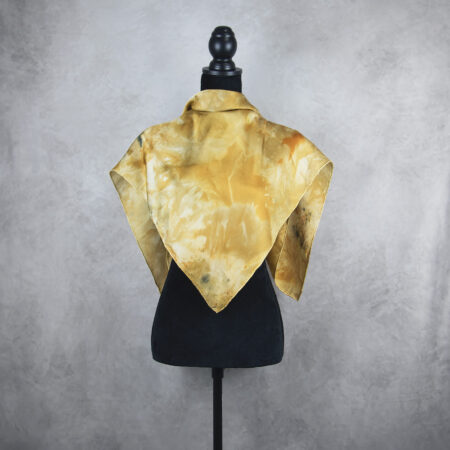 Handmade hodvábna šatka LIMITED_329, Vyrobená na Slovensku, 90 x 90cm